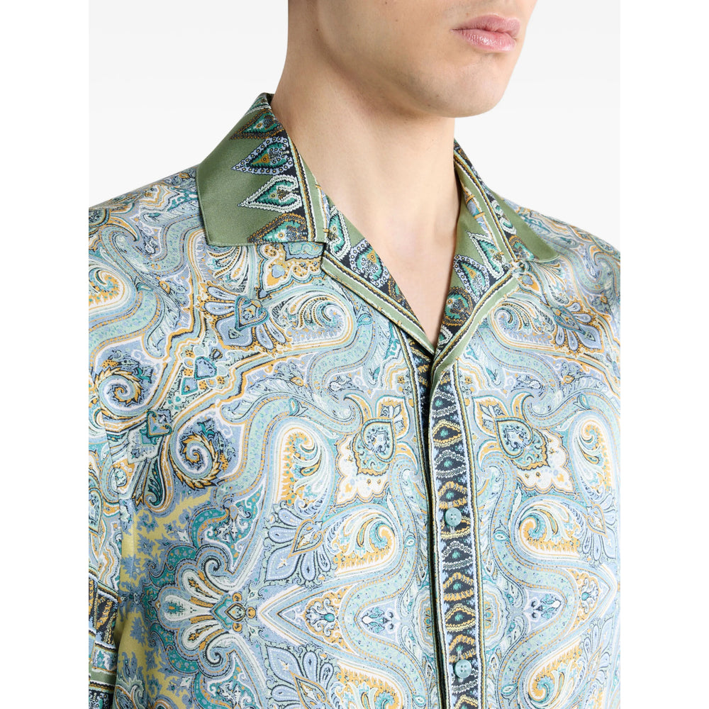 Etro Blue Shirts Men ETRO