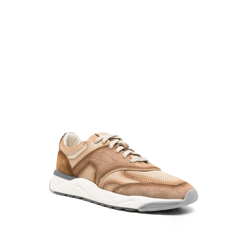 Santoni Neutrals Trainers - Low-Tops Men SANTONI