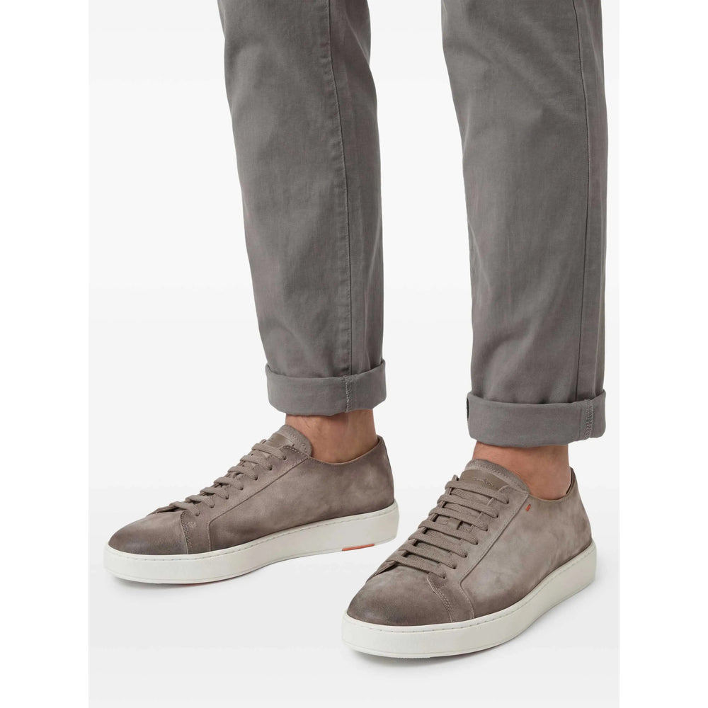 Santoni Grey Trainers - Low-Tops Men SANTONI