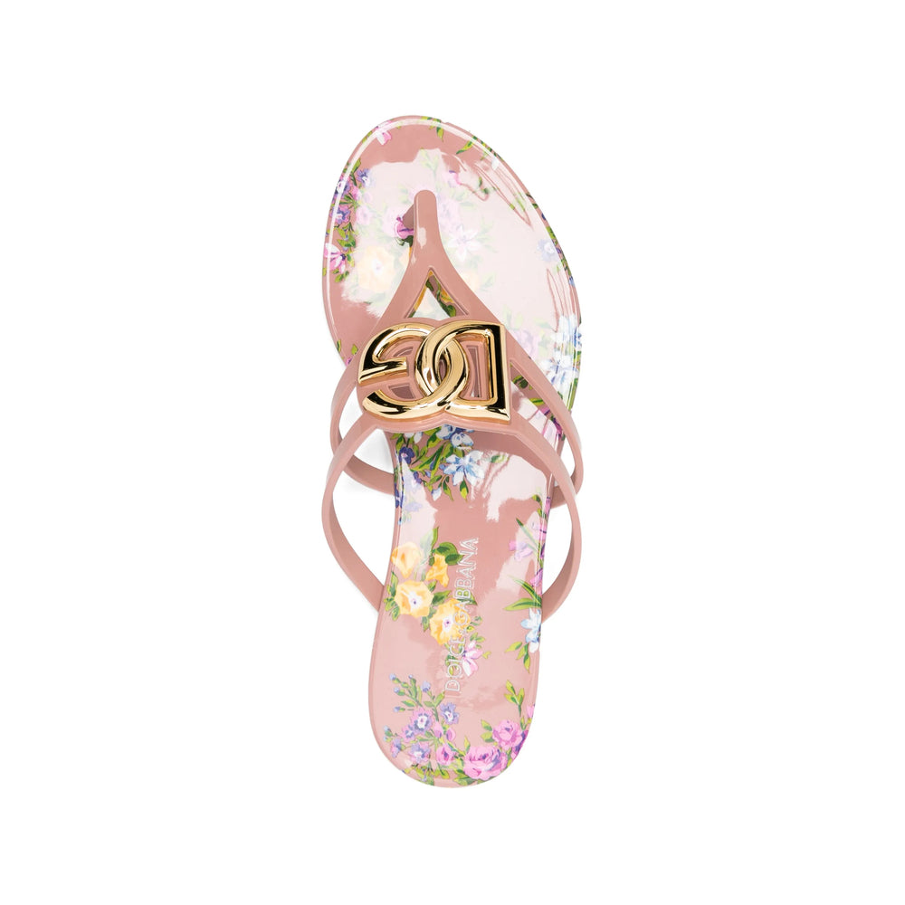 Dolce & Gabbana Pink Flip-Flops & Slides Women DOLCE & GABBANA
