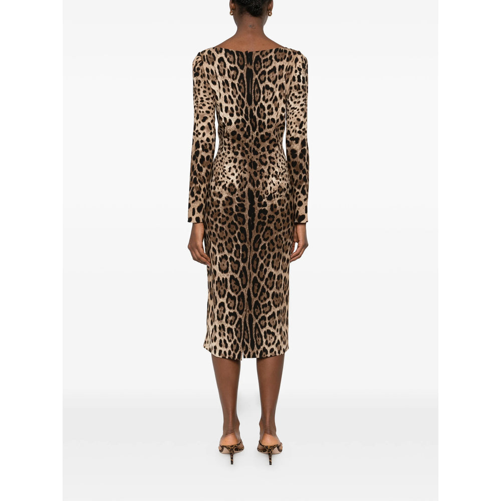 Dolce & Gabbana Brown Dresses - Cocktail & Party Dresses Women DOLCE & GABBANA