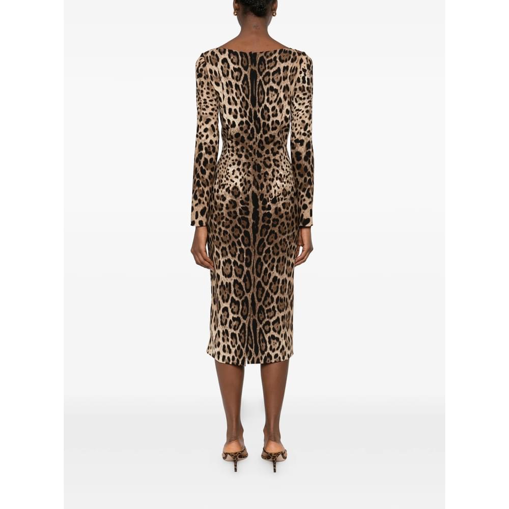 Dolce & Gabbana Brown Dresses - Cocktail & Party Dresses Women DOLCE & GABBANA