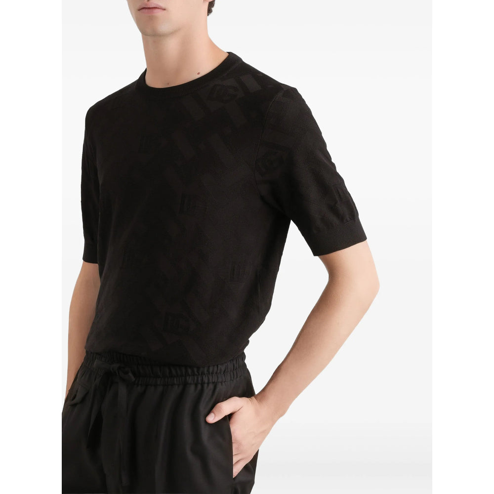 Dolce & Gabbana Black T-Shirts & Vests - T-Shirts Men Men DOLCE & GABBANA