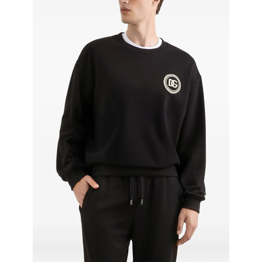 Dolce & Gabbana Black Sweaters & Knitwear - Sweatshirts Men DOLCE & GABBANA