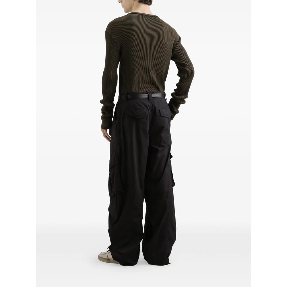 Dolce & Gabbana Black Trousers - Tapered Trousers Men DOLCE & GABBANA
