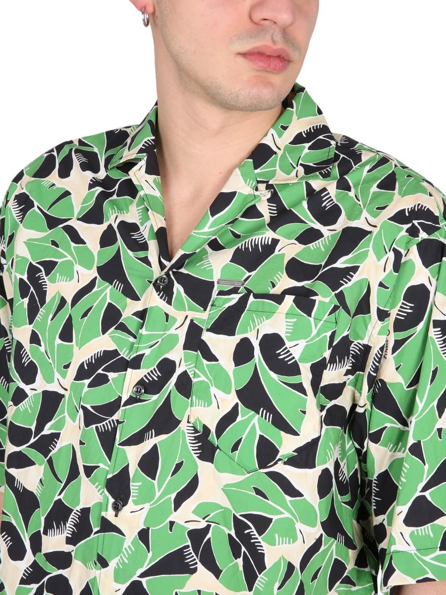 Dsquared2 Men Dsquared Men Bowling Collar Shirt DSQUARED2