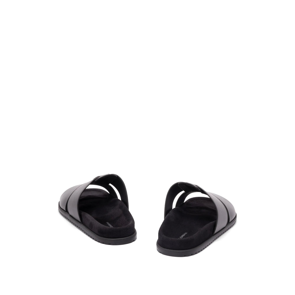 Dolce & Gabbana Black Sandals Men DOLCE & GABBANA