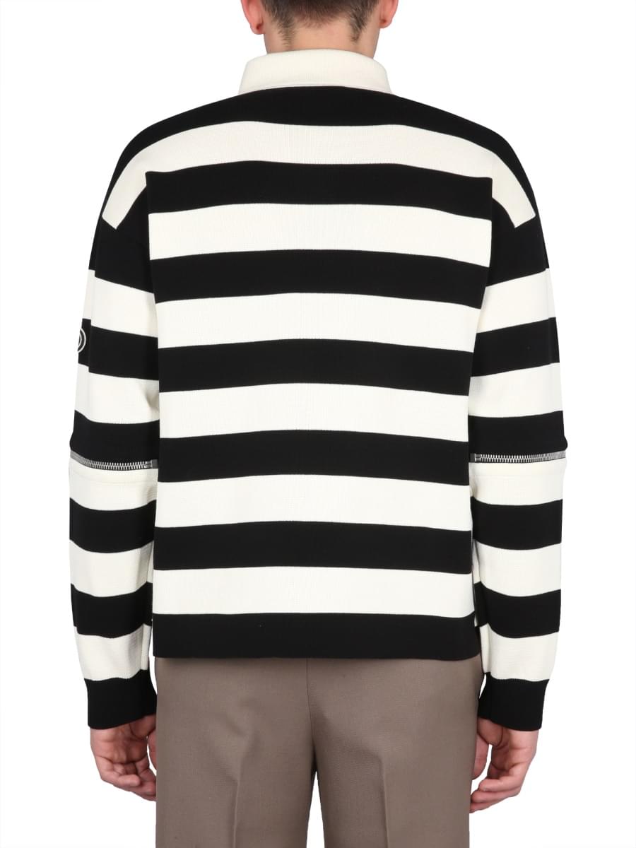 Gucci Men Knitted Polo. GUCCI
