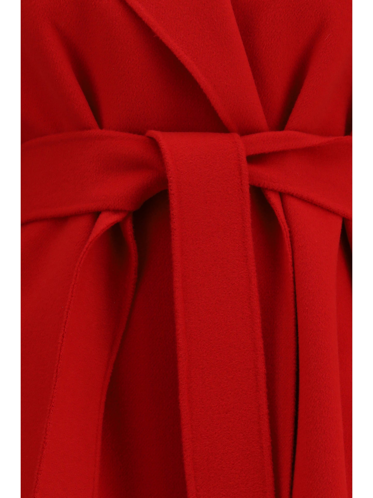 Max Mara Studio Women Wool Cashmere And Silk Wrap Coat MAX MARA STUDIO