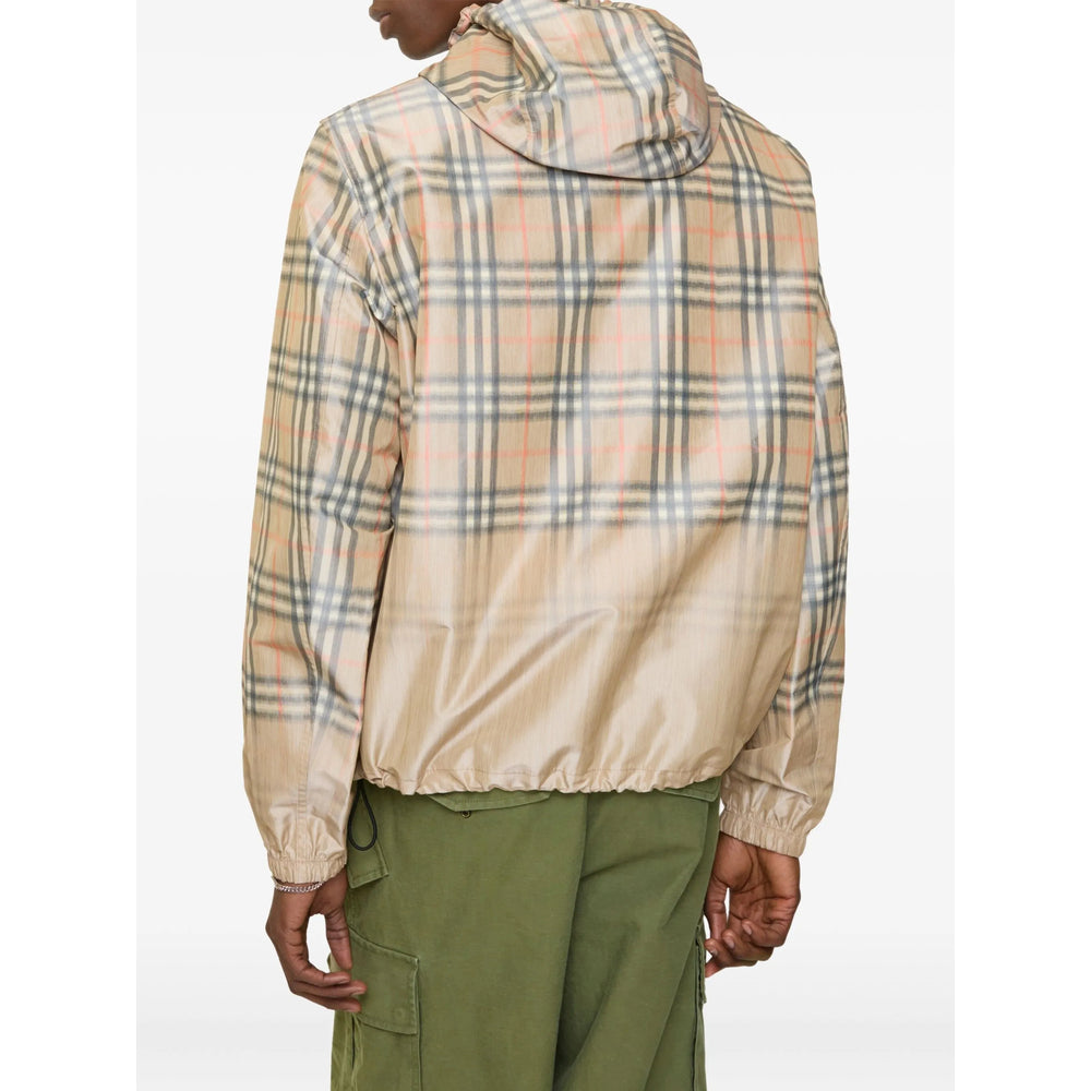 Burberry Neutrals Jackets - Lightweight Jackets Men BURBERRY