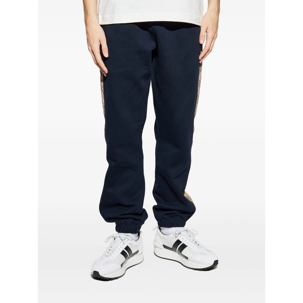 Burberry Blue Trousers - Track Pants Men BURBERRY