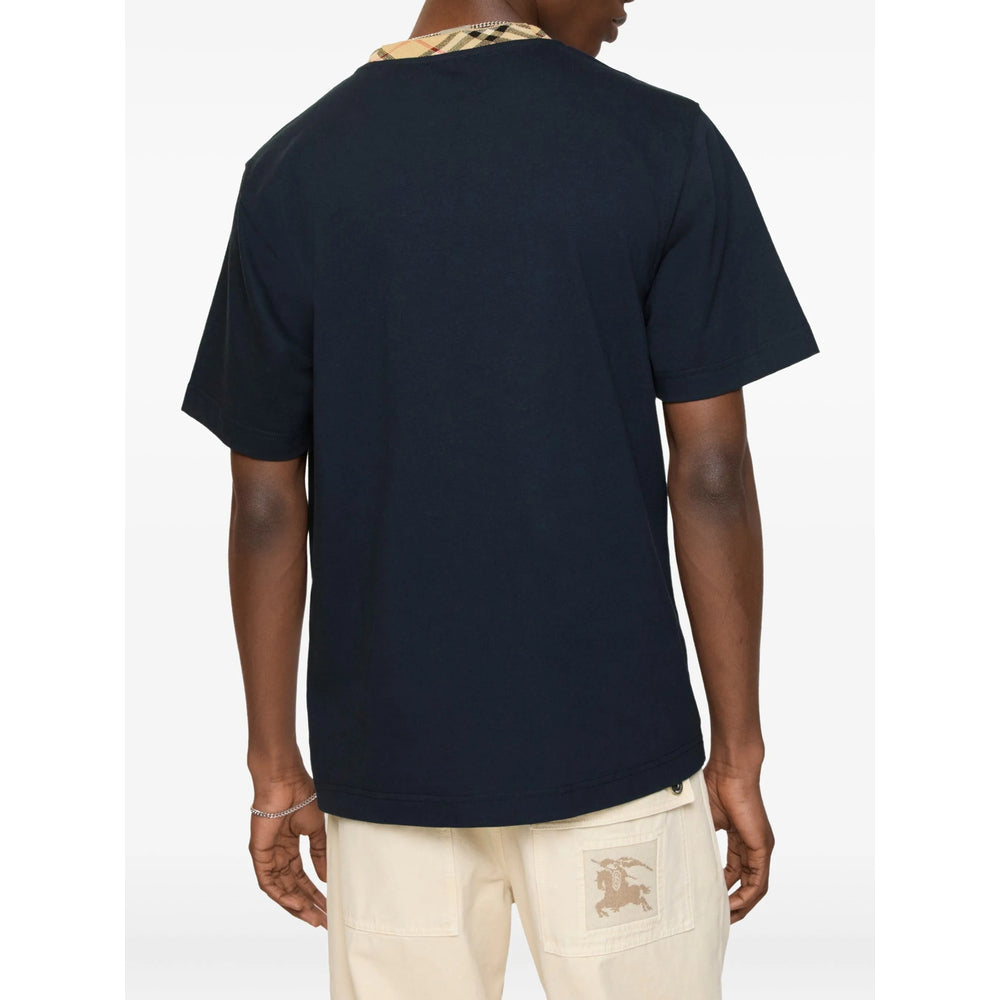 Burberry Blue T-Shirts & Vests - T-Shirts Men