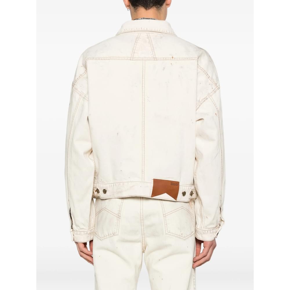 Rhude Neutrals Jackets - Denim Jackets Men RHUDE