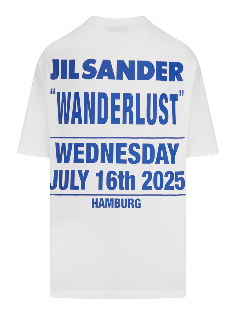 Jil Sander Women Cotton T-Shirt With Photographic Print JIL SANDER