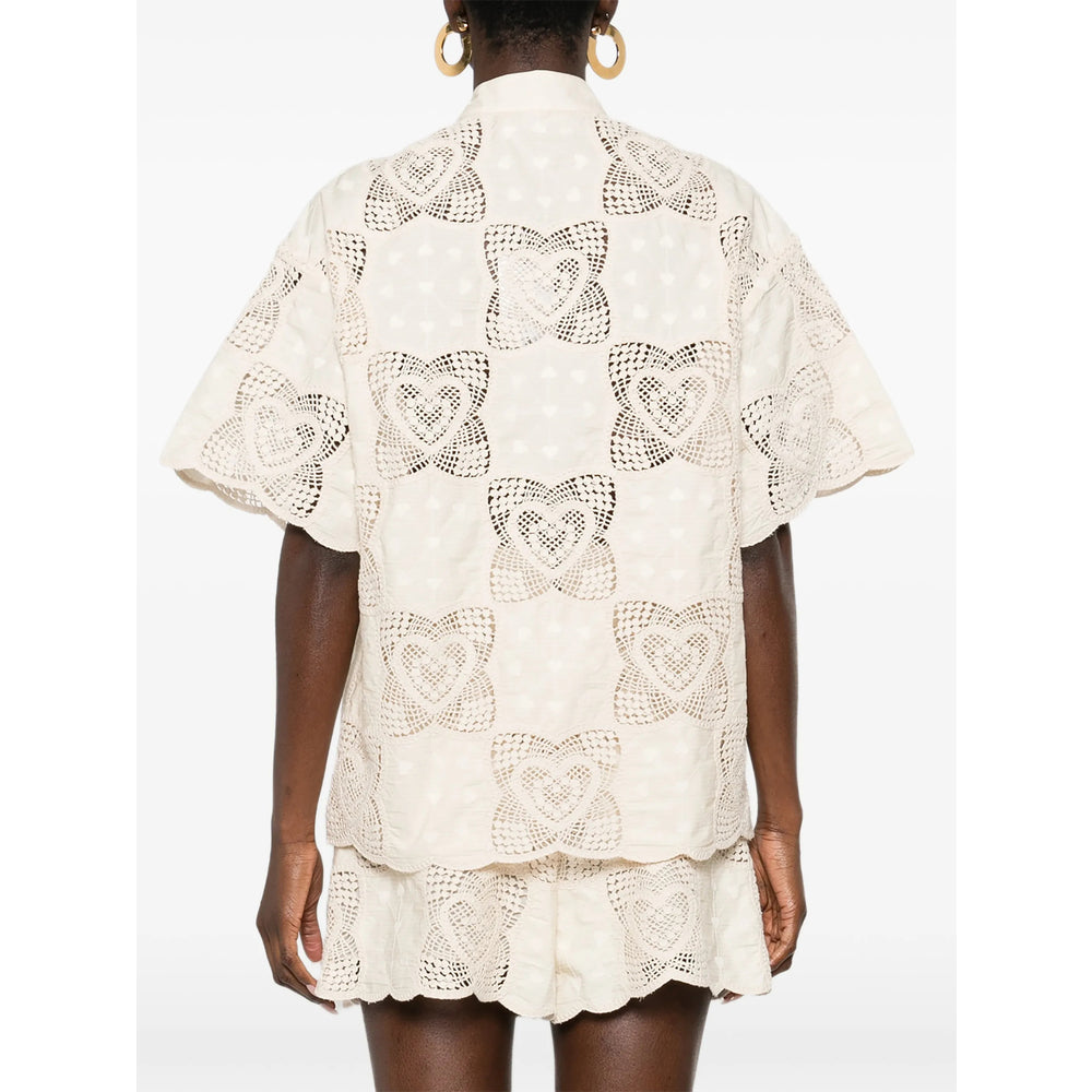 Zimmermann Neutrals Tops - Blouses Women ZIMMERMANN