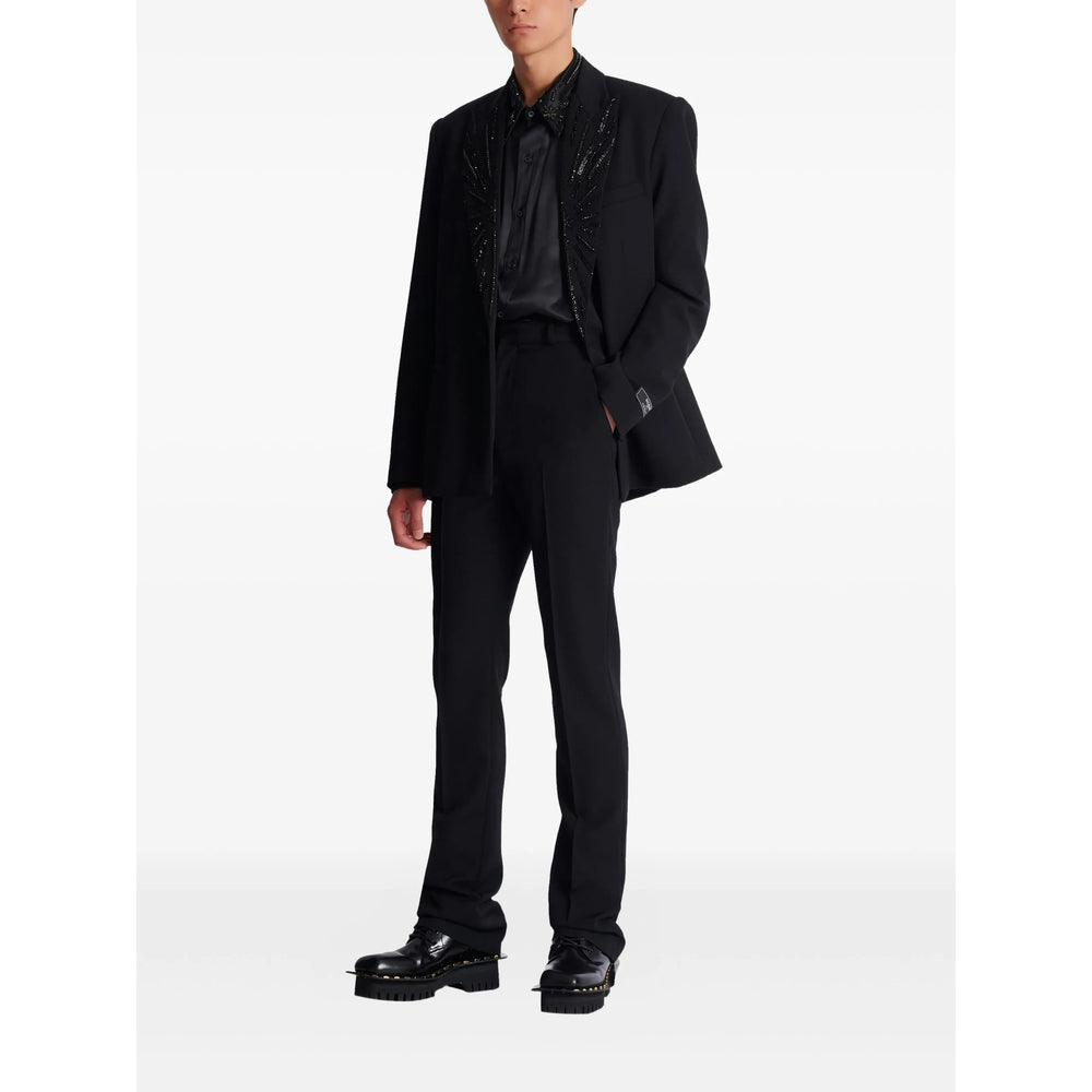 Balmain Black Shirts Men BALMAIN