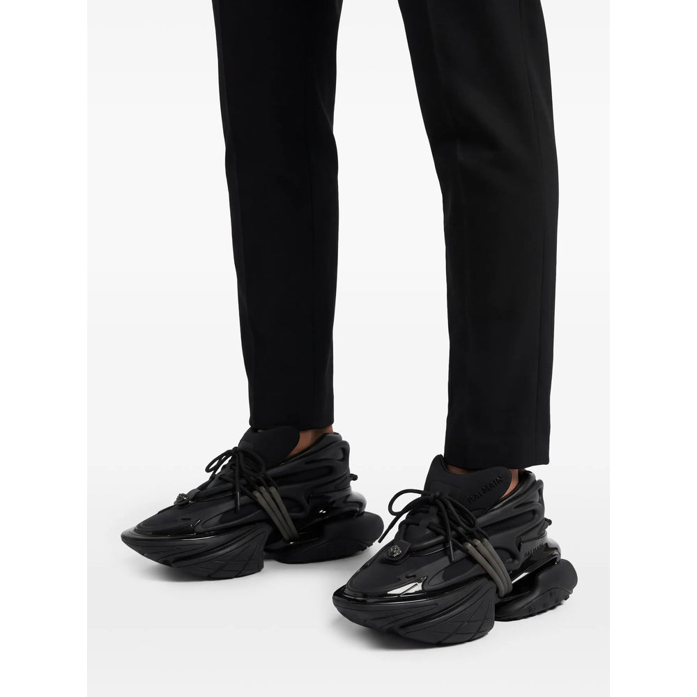 Balmain Black Trainers - Low-Tops Men BALMAIN