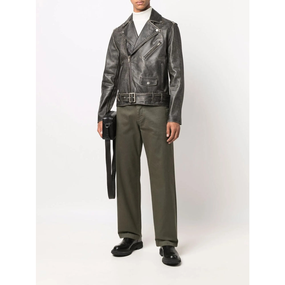 Golden Goose Black Jackets - Biker Jackets Men