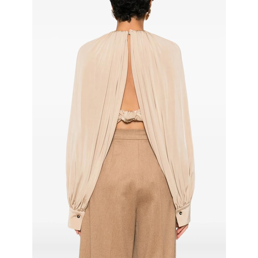 Ferragamo Neutrals Tops - Blouses Women FERRAGAMO