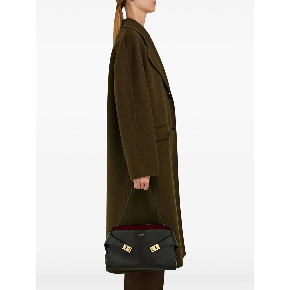 Ferragamo Black Shoulder Bags Women FERRAGAMO