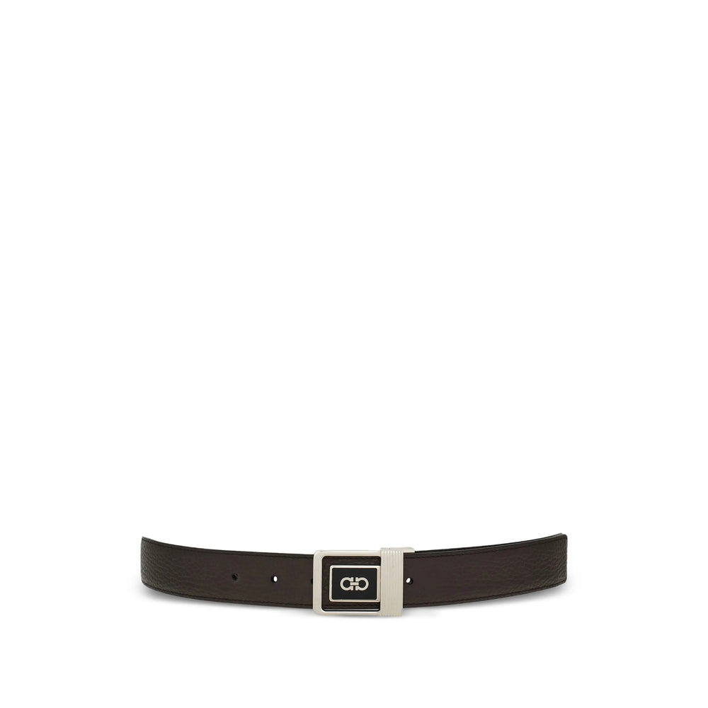 Ferragamo Brown Belts Men FERRAGAMO