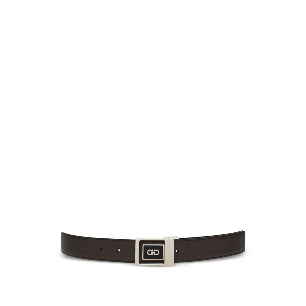 Ferragamo Brown Belts Men Men FERRAGAMO