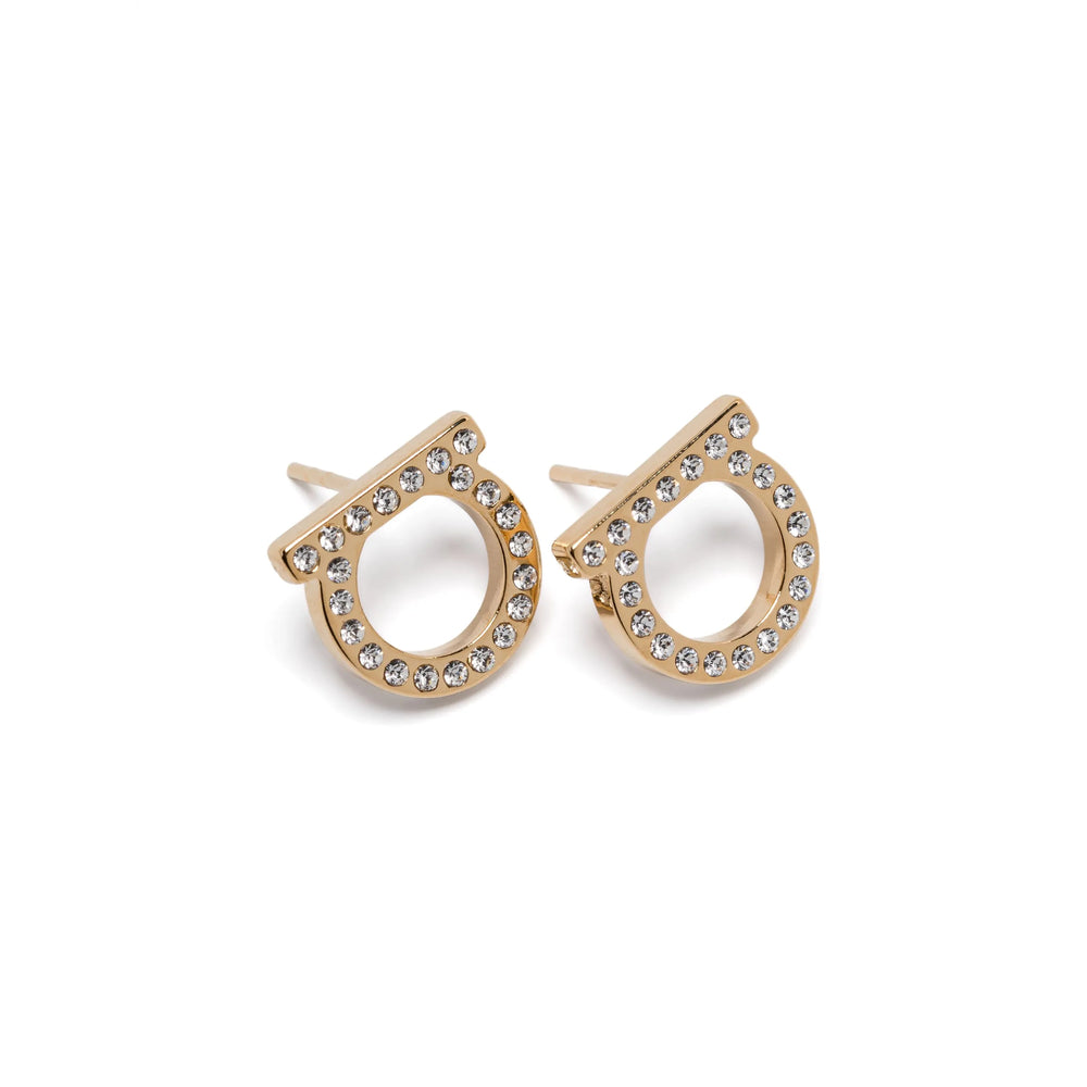 Ferragamo Gold Earrings Women Women FERRAGAMO