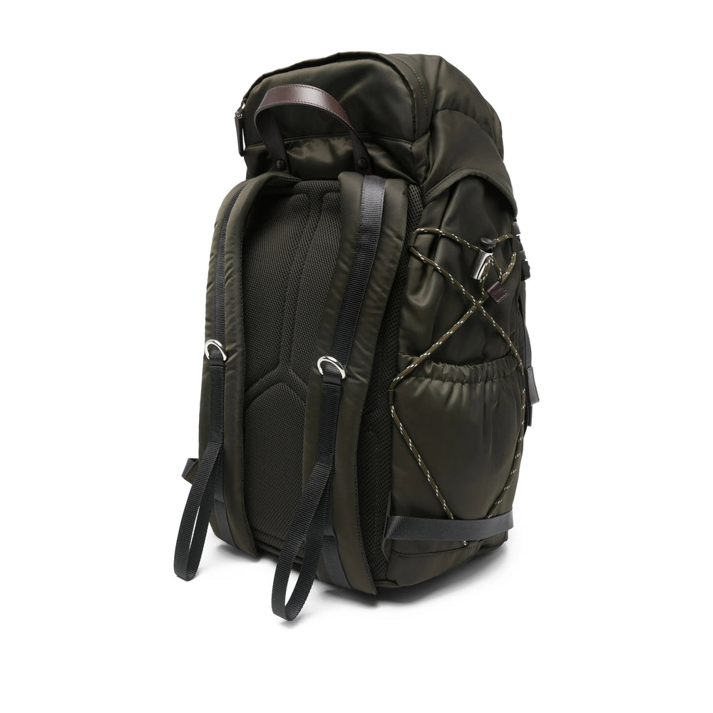 Prada Green Backpacks Men PRADA