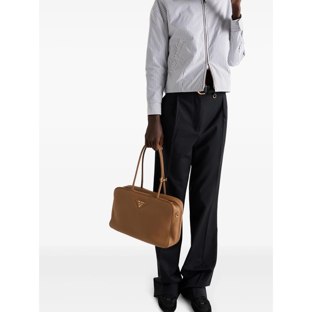 Prada Brown Shoulder Bags Women PRADA