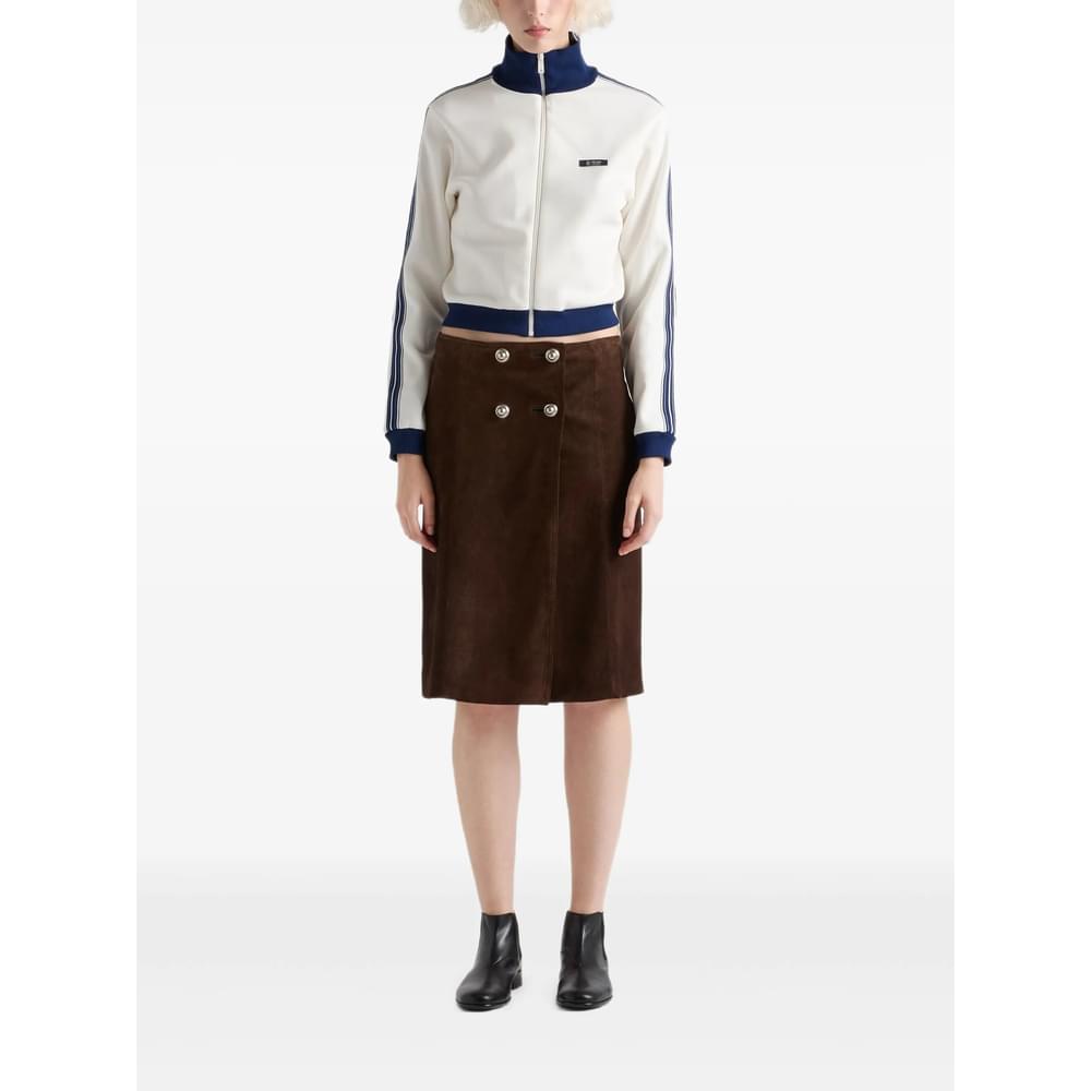 Prada White Performance Jackets - Performance Track Jackets Women PRADA