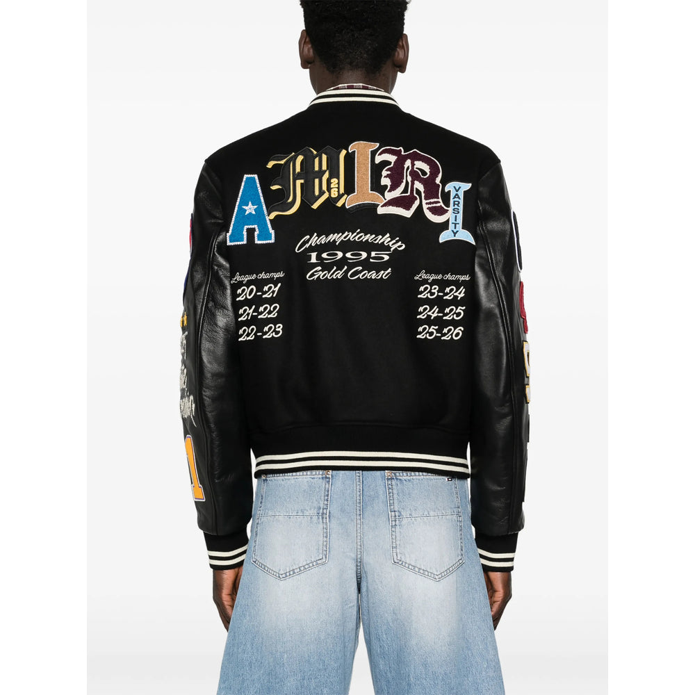 Amiri Black Jackets - Bomber Jackets Men AMIRI