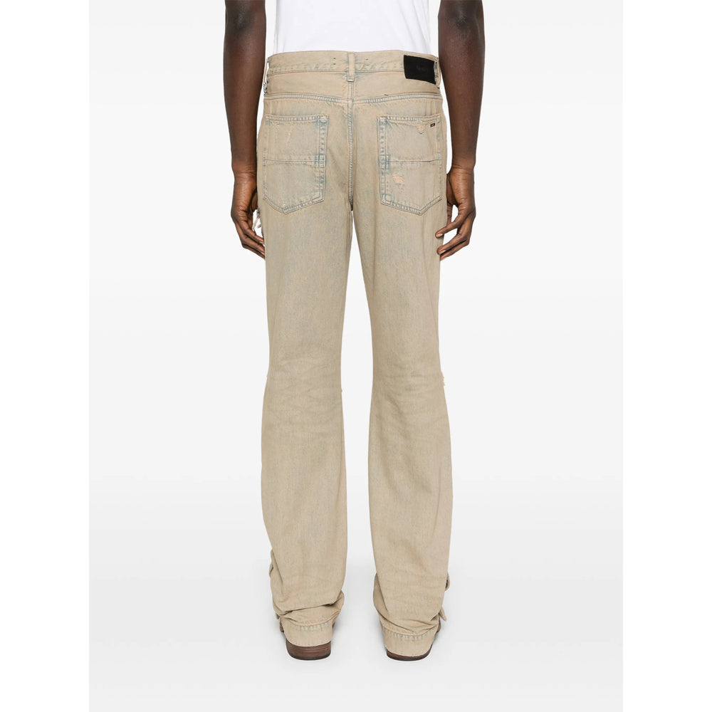 Amiri Neutrals Denim - Bootcut Jeans Men AMIRI