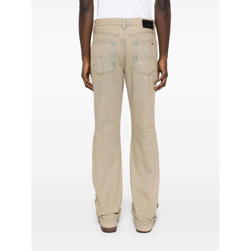 Amiri Neutrals Denim - Bootcut Jeans Men AMIRI