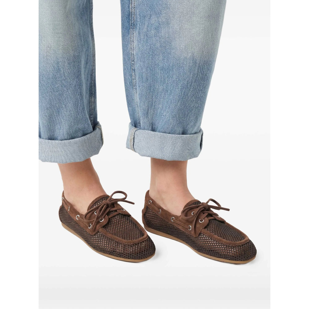 Miu Miu Brown Loafers Women MIU MIU