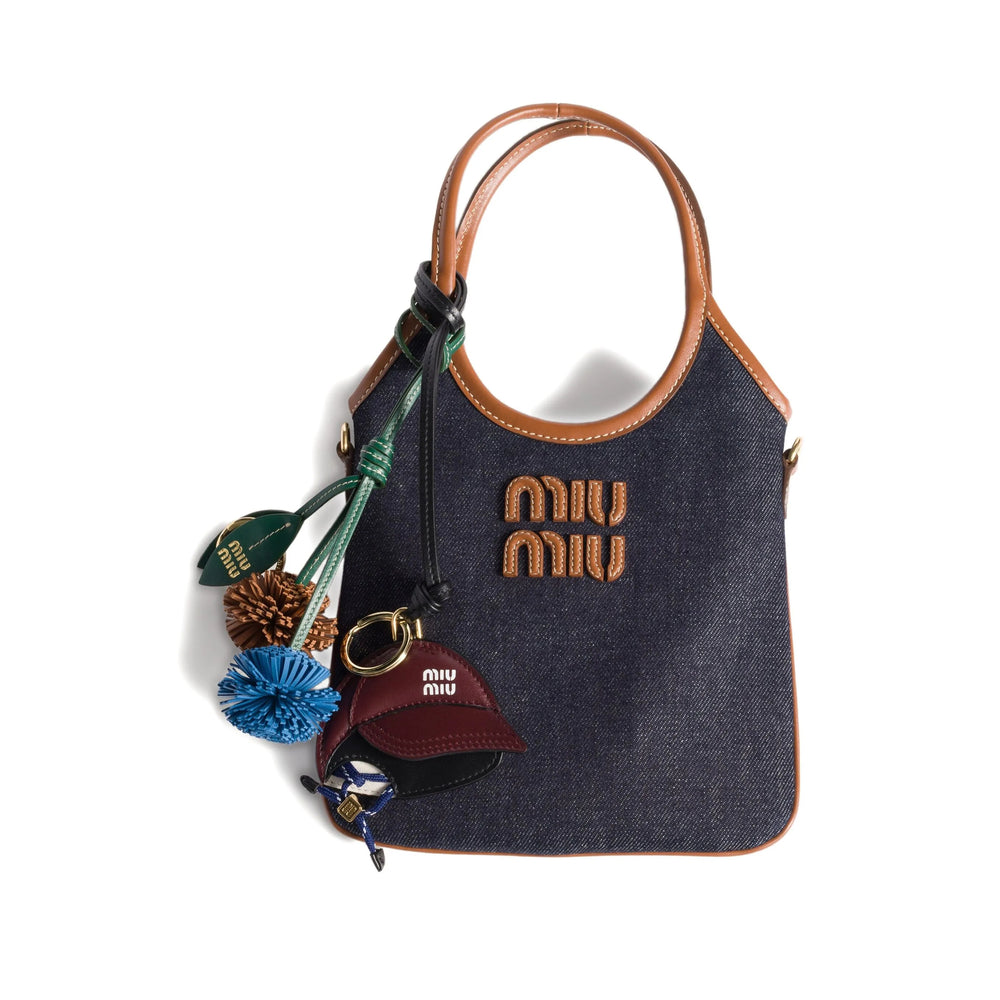 Miu Miu Brown Keyrings & Chains Women Women MIU MIU