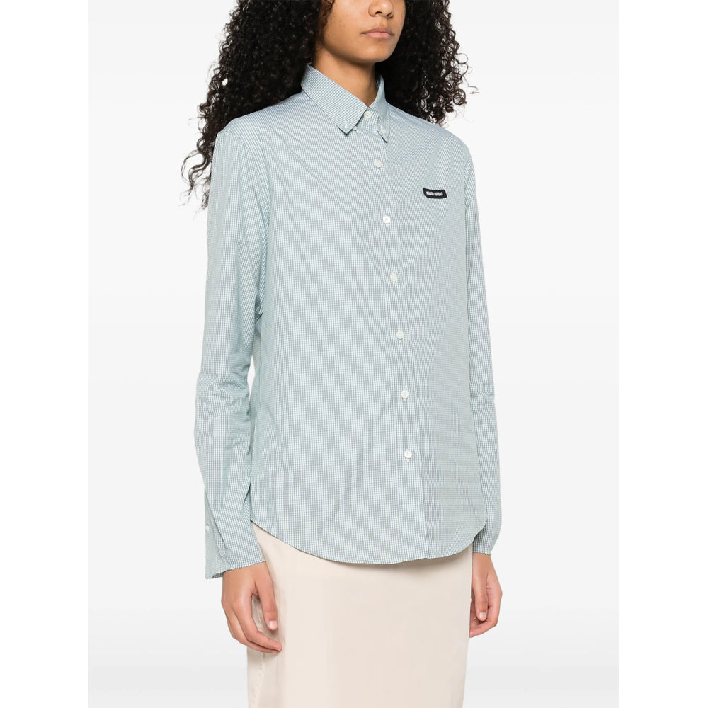 Miu Miu Green Tops - Shirts Women MIU MIU