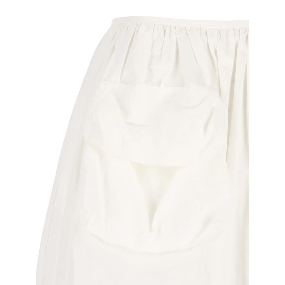 Miu Miu White Skirts - Full Skirts Women MIU MIU