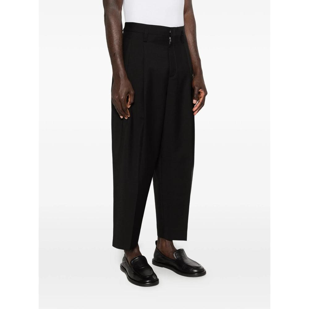 Jil Sander Black Trousers - Cropped Trousers Men JIL SANDER