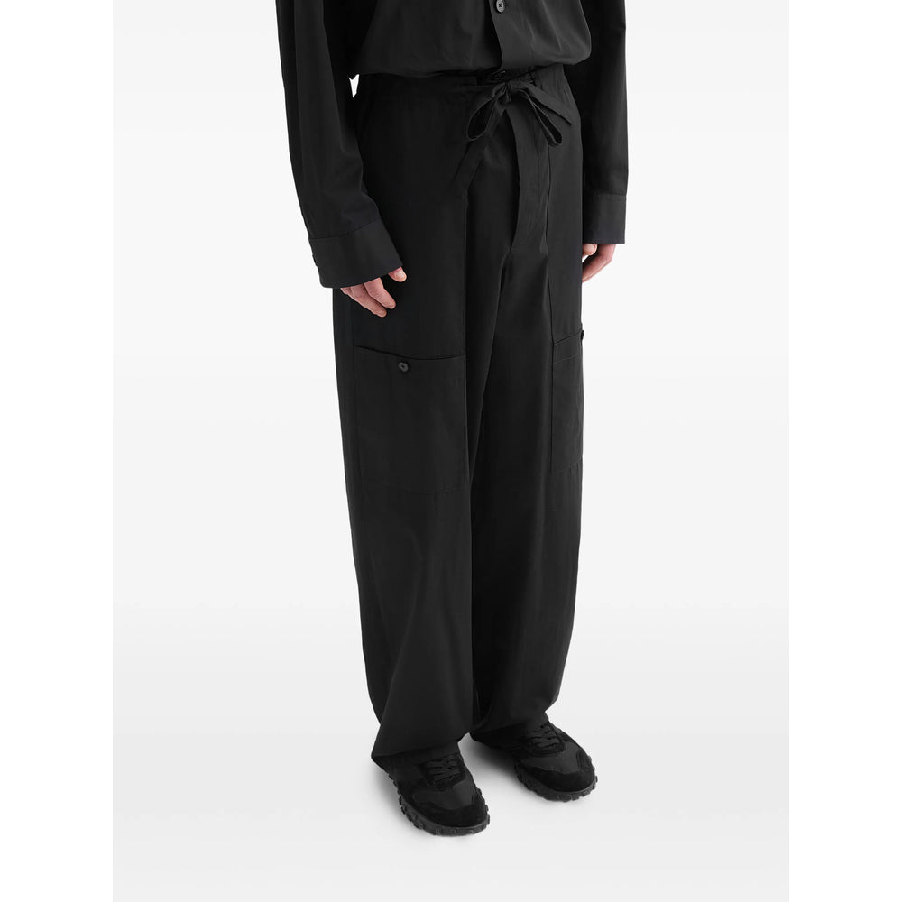 Jil Sander Black Trousers - Regular & Straight-Leg Trousers Men JIL SANDER