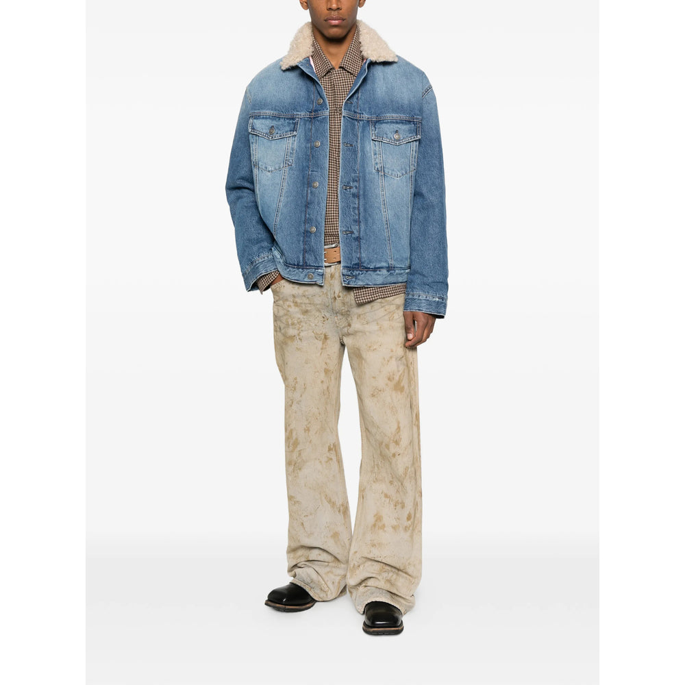 Acne Studios Blue Jackets - Denim Jackets Men ACNE STUDIOS