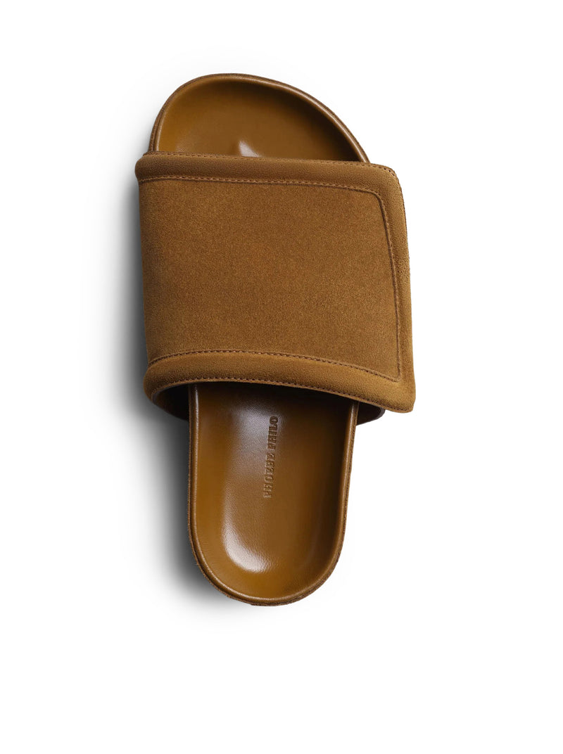 Phoebe Philo Women Chunky Suede Slides PHOEBE PHILO