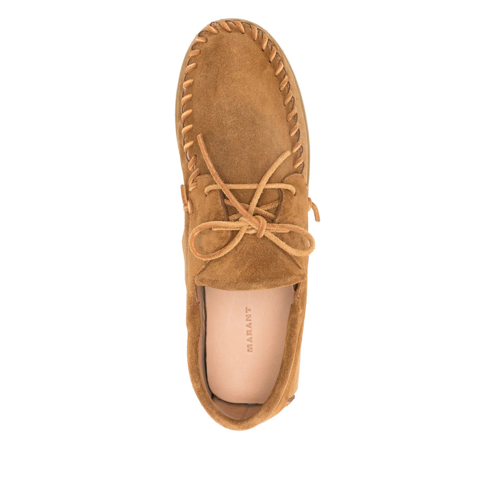 Isabel Marant Brown Boat Shoes Men ISABEL MARANT
