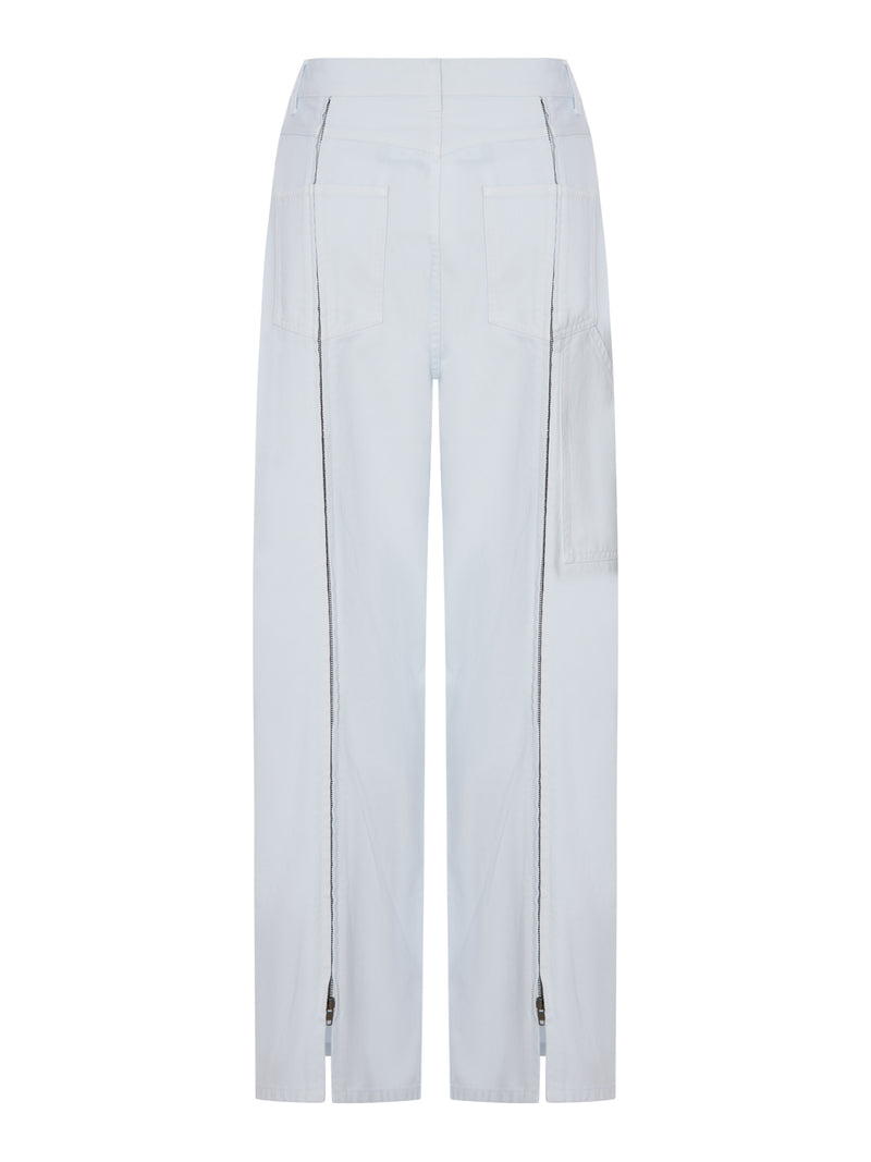 Phoebe Philo Women Jeans With Back Zip And Big Keith Pocket PHOEBE PHILO