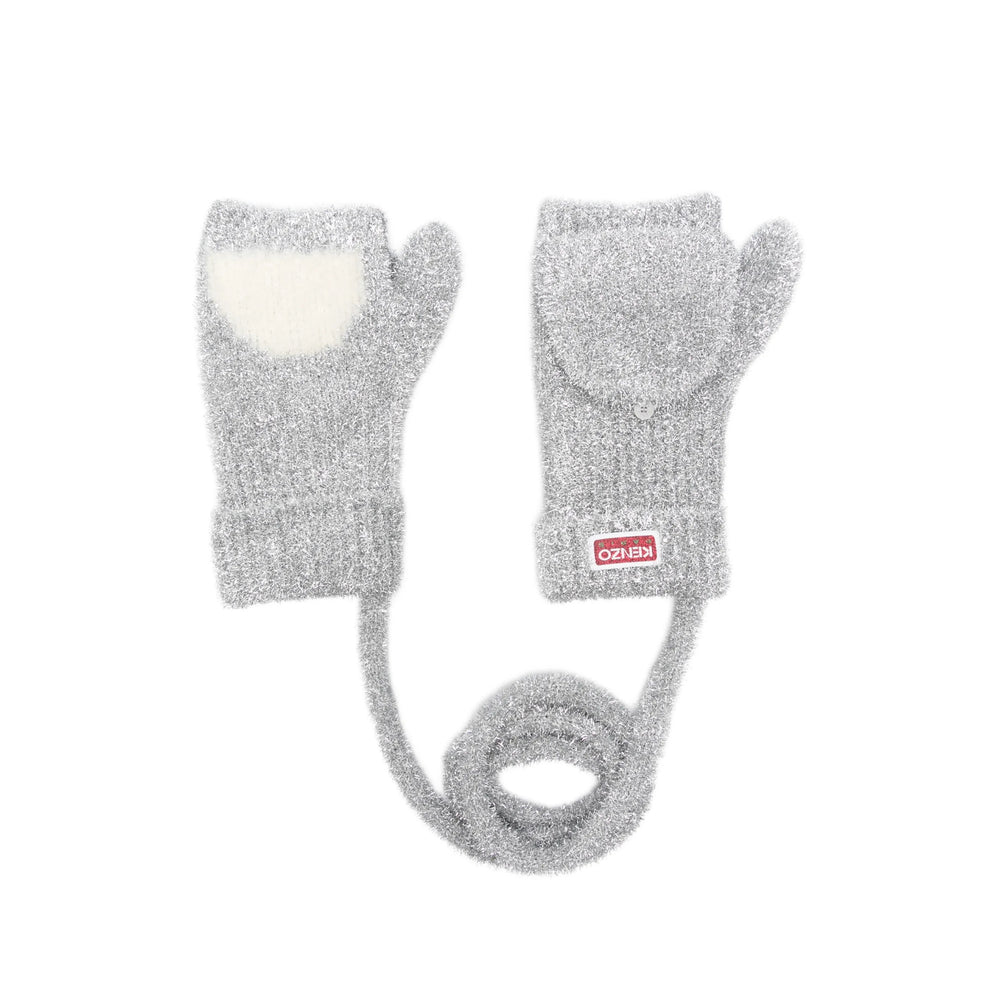Kenzo Grey Gloves Women KENZO