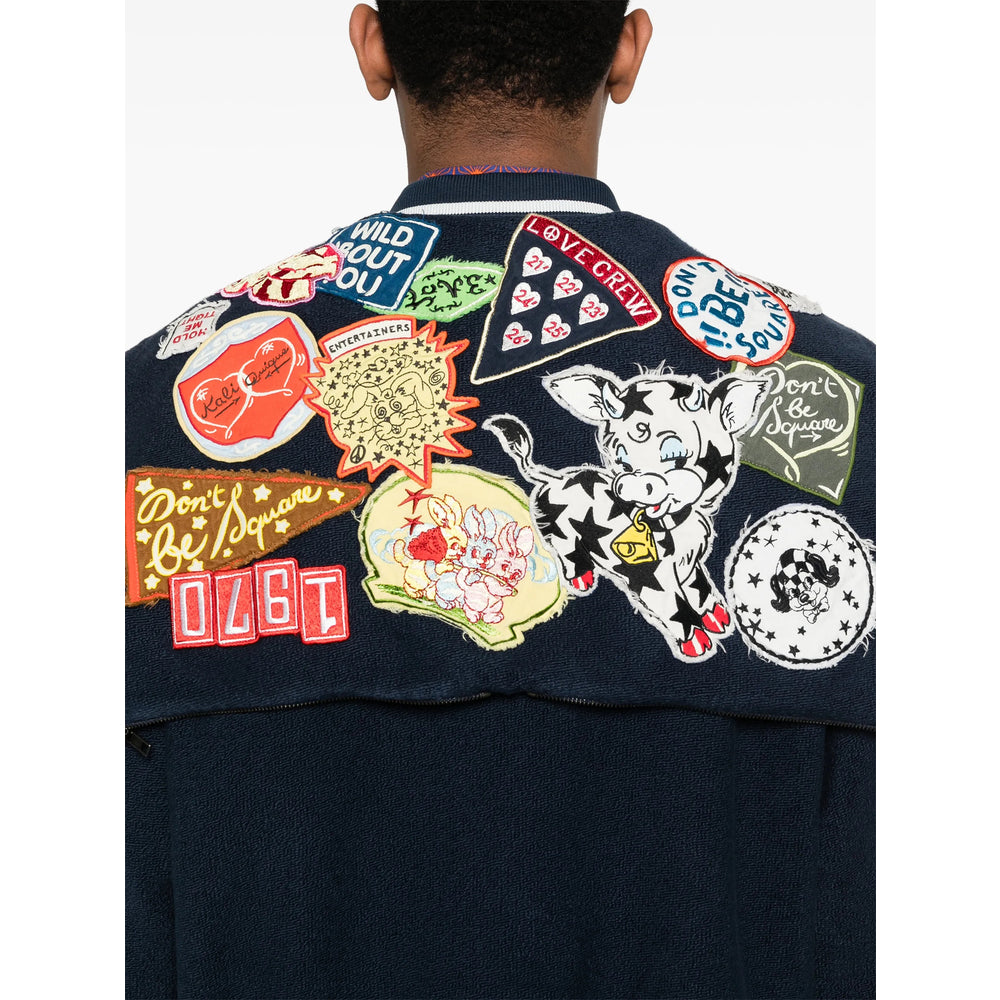 Kenzo Blue Jackets - Bomber Jackets Men KENZO