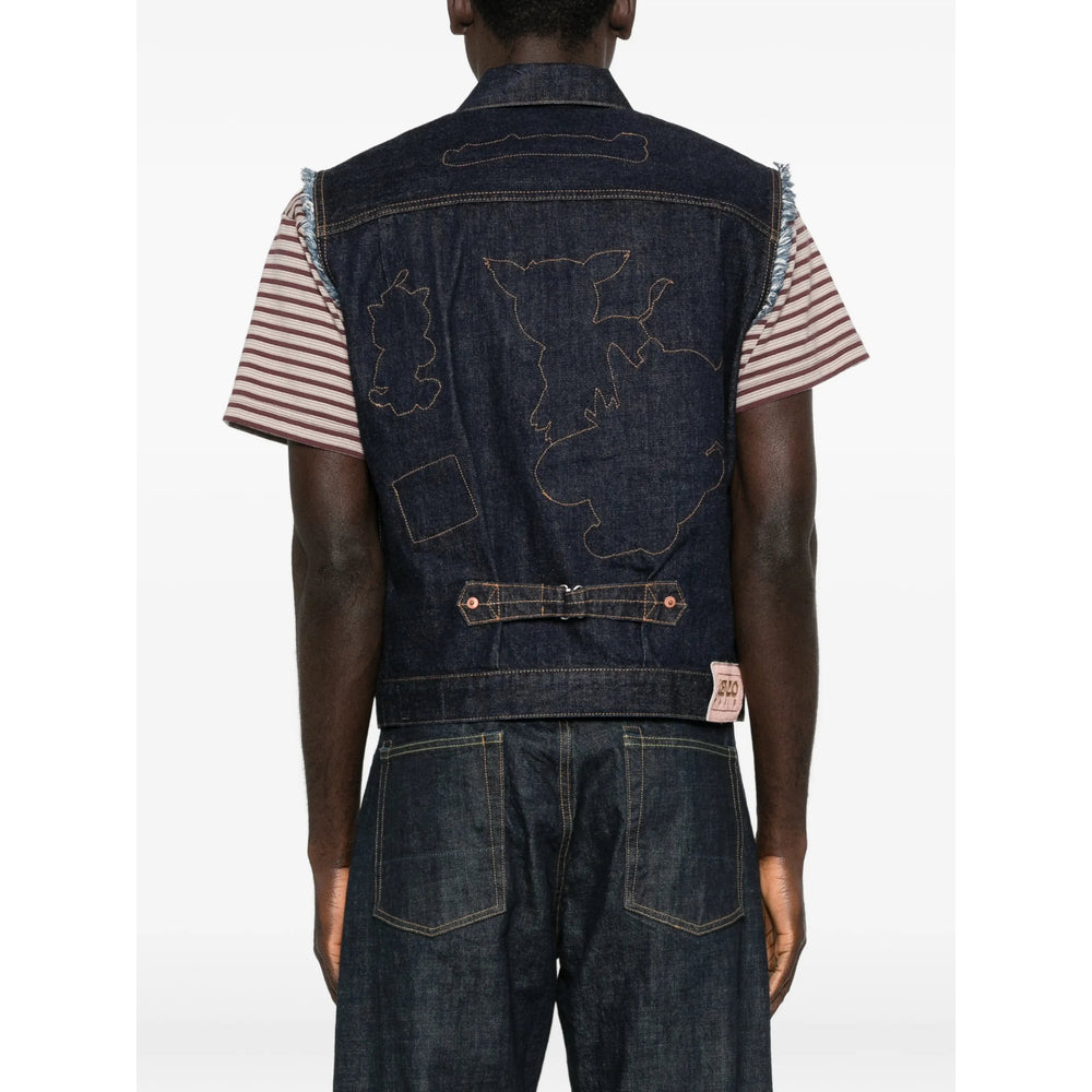 Kenzo Blue Jackets - Waistcoats & Gilets Men KENZO