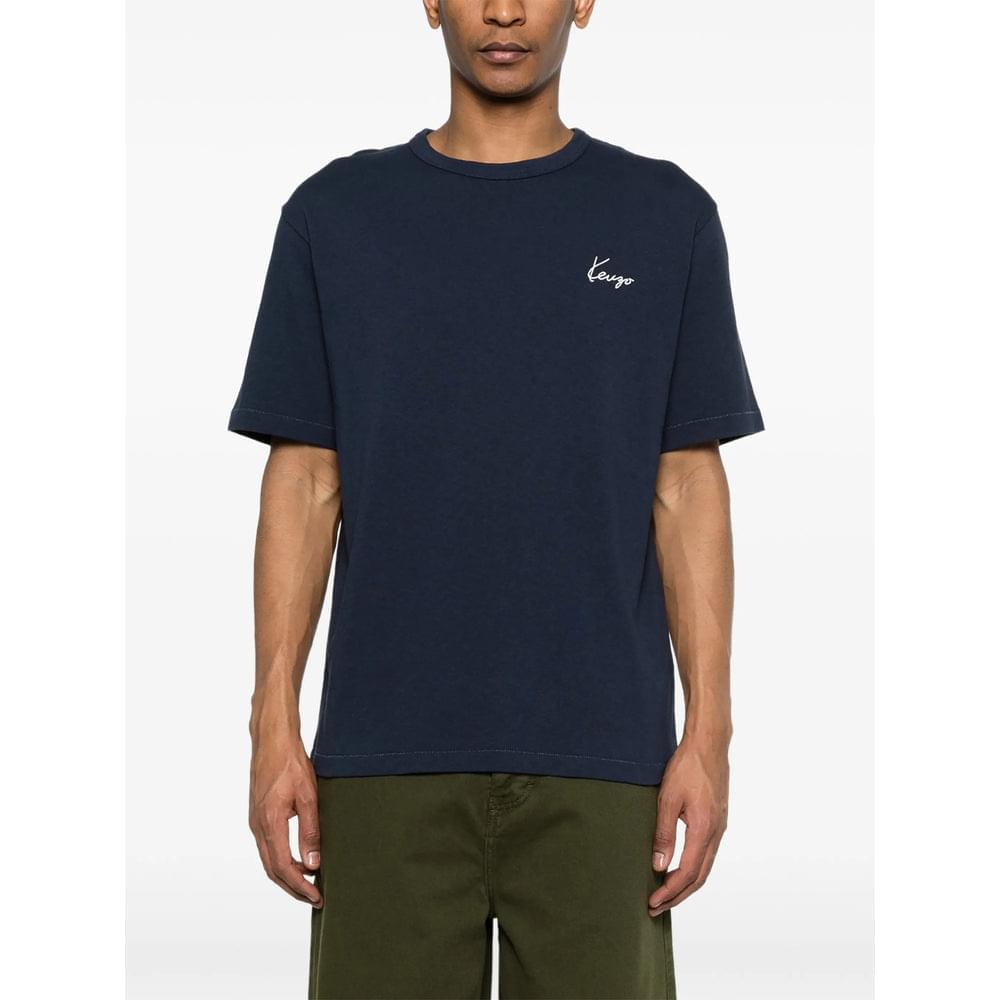Kenzo Blue T-Shirts & Vests - T-Shirts Men KENZO