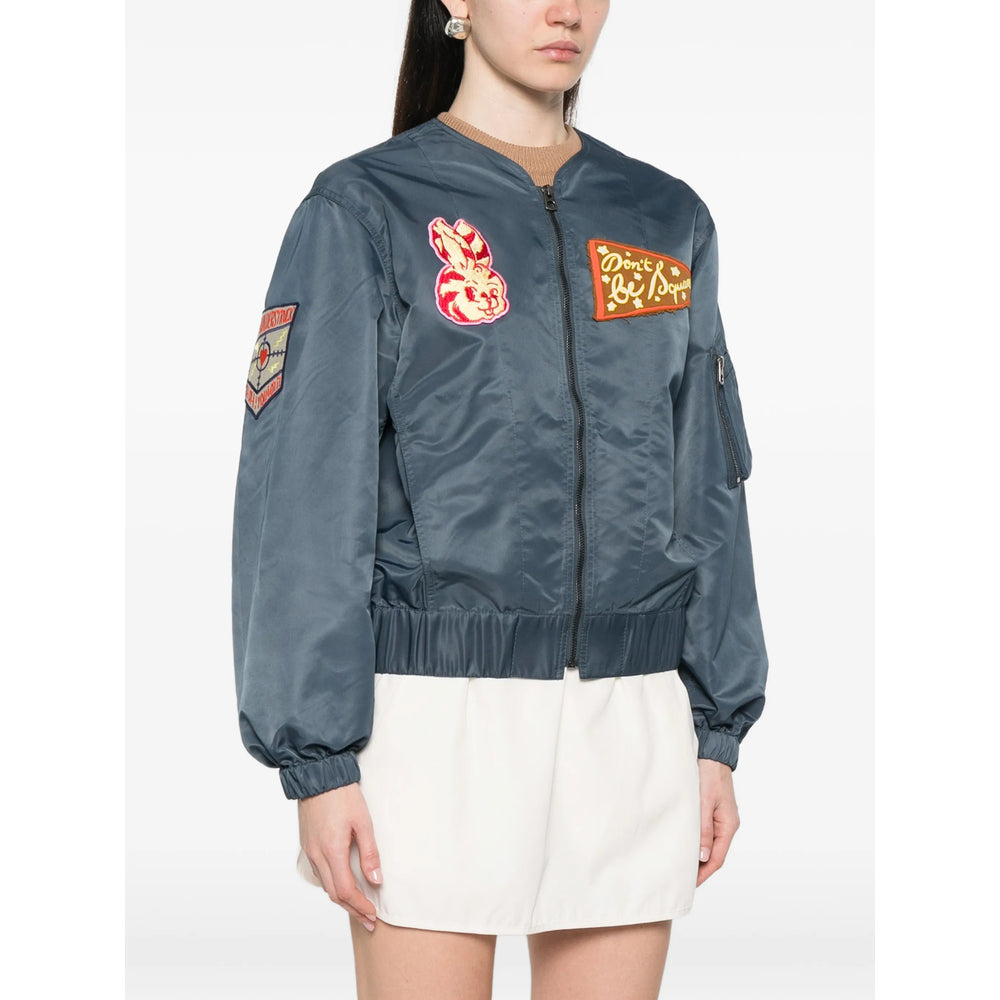 Kenzo Blue Jackets - Bomber Jackets Women KENZO