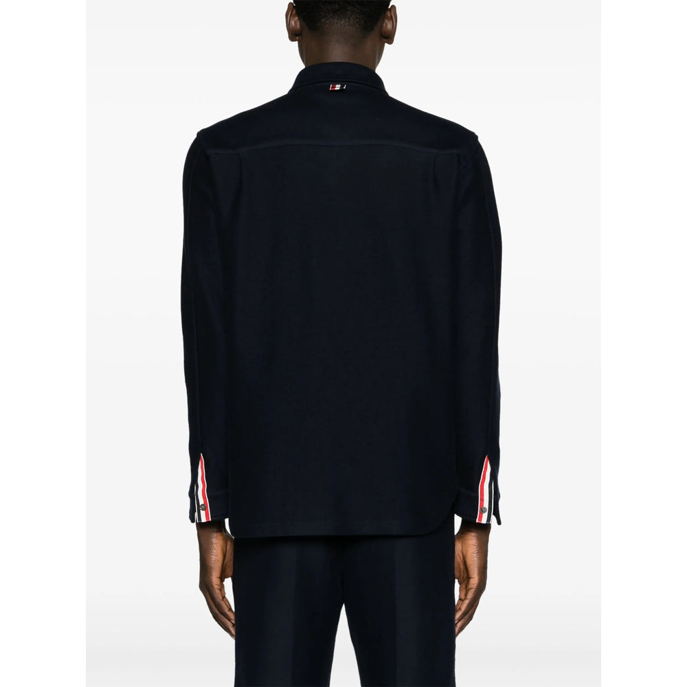Thom Browne Blue Jackets - Shirt Jackets Men THOM BROWNE