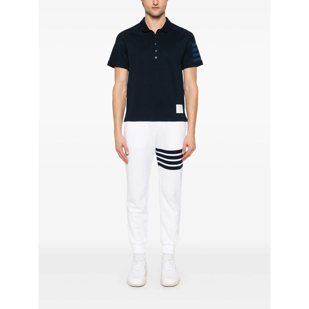 Thom Browne Blue Polo Shirts Men